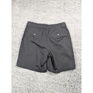 Tommy Bahama Shorts Womens 30 Black Chino Stretch Preppy Normcore Casual Mom